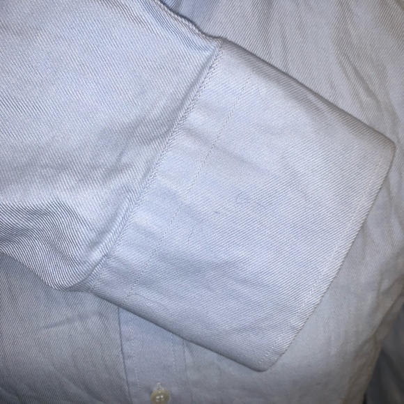 Ladies Zara Basic longsleeve button down large - Picture 3 of 8